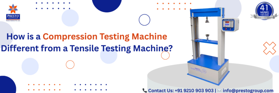 How is a Compression Testing Machine Different from a Tensile Testing Machine